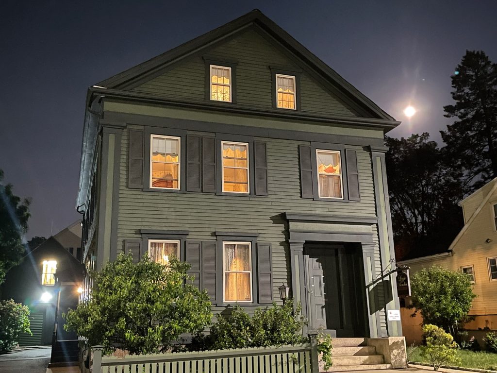 The LIzzy Borden house is considered one of the most haunted hotels in the U.S.
