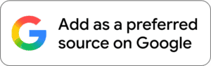 A button that says Add as a preferred source on google.